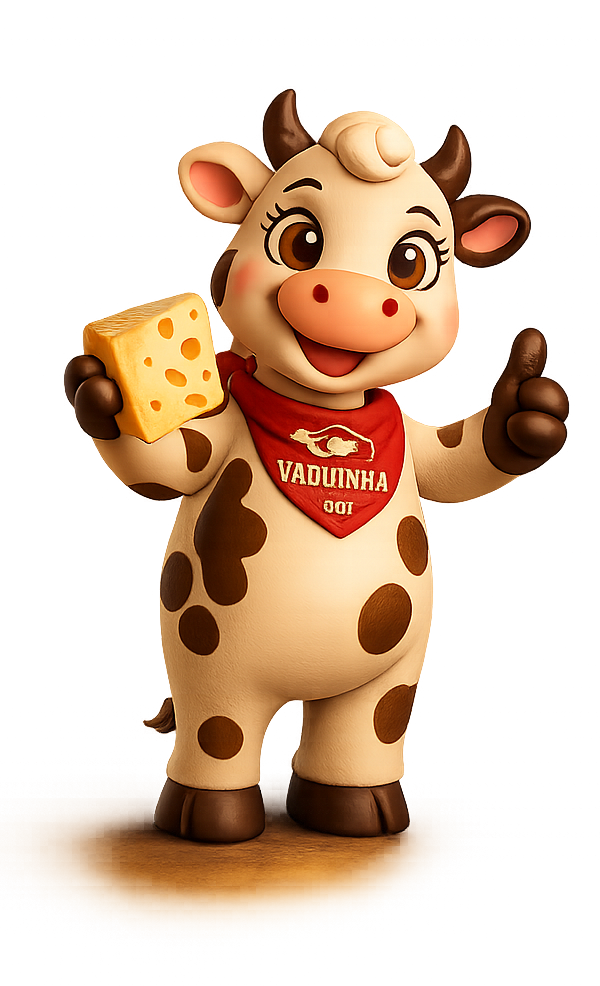 vaquinha 381 com queijo suíço