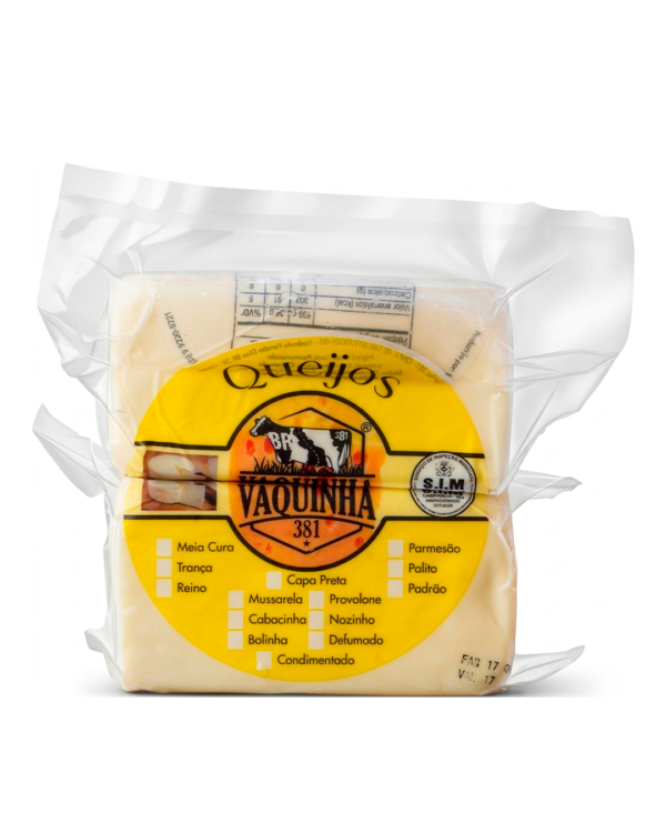 Queijo Muçarela Vaquinha 381 | Sabor de Minas Gerais