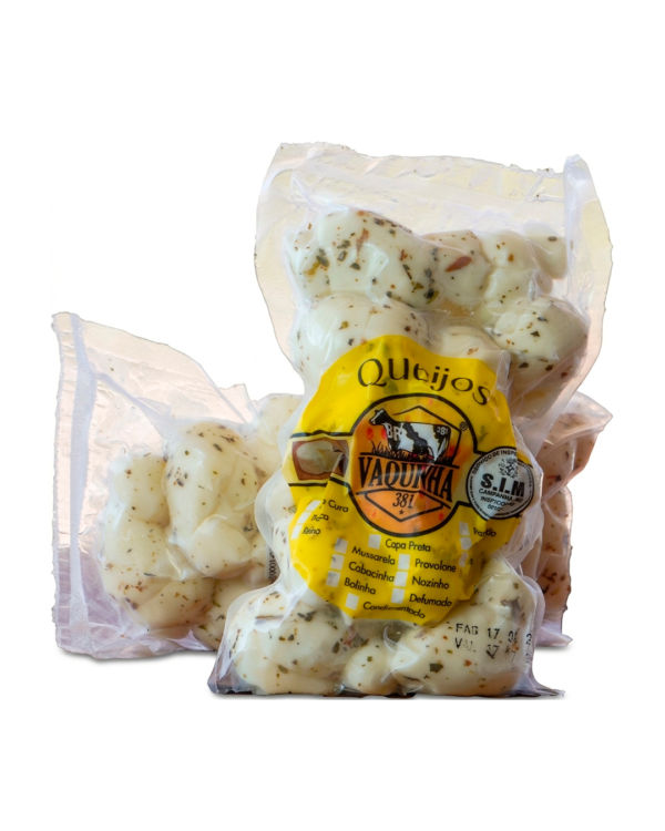 Queijo Nozinho Temperado Vaquinha 381 | Minas Gerais