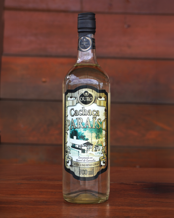 Home Garrafa da cachaça Paraíso Ouro 700 ml